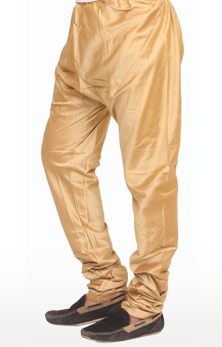 Sreemant | Sreemant Comfortable Brown Churidar Pyjama For Men With Draw-String, PCHPS22-BWN 2