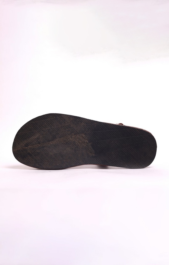 Paaduks | Women's Black PU Sandals 3
