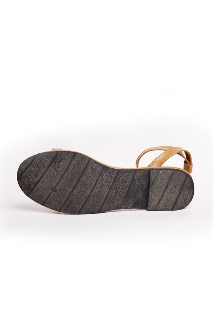 Paaduks | Women's Beige Artificial Sandals 2