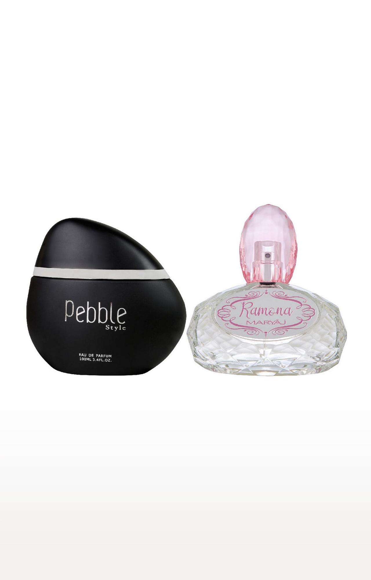 Maryaj | Maryaj Pebble Style Eau De Parfum Perfume 100ml for Men and Maryaj Ramona Eau De Parfum Perfume 100ml for Women 0