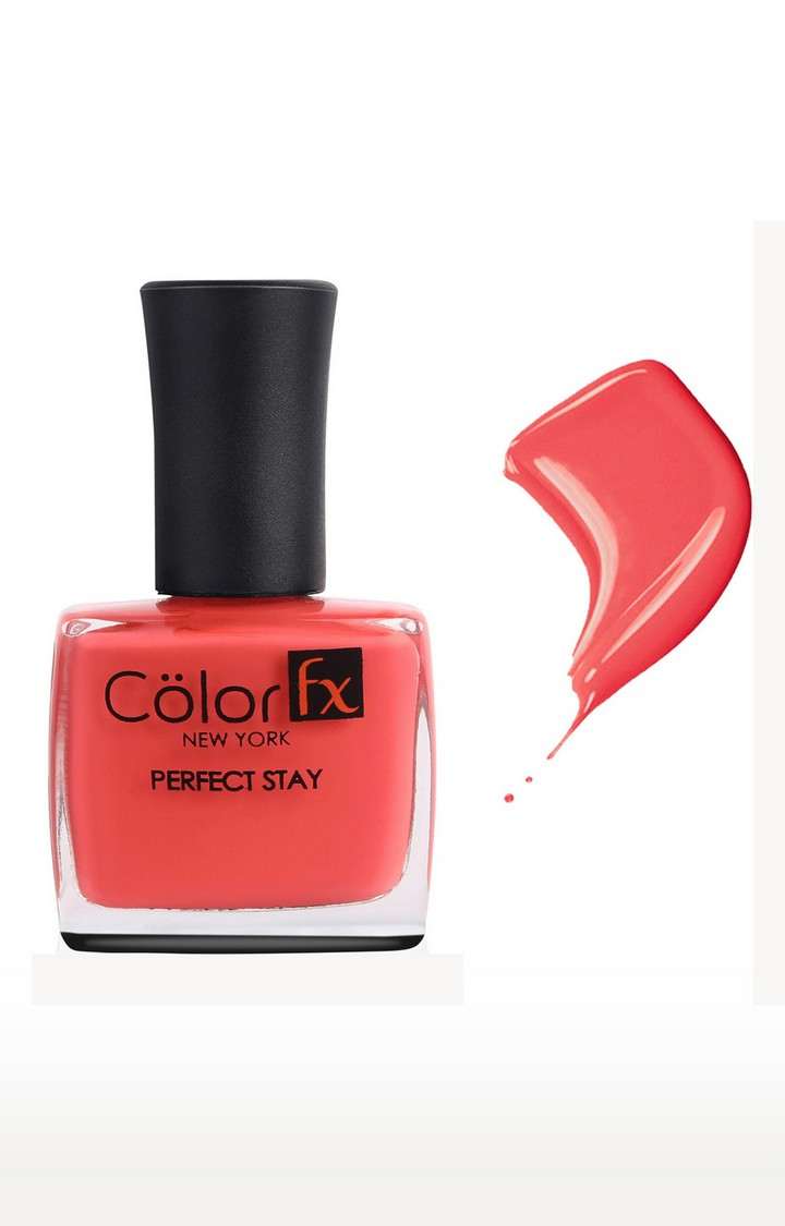 Color Fx Perfect Stay Basic Collection Nail Enamel, Shade-124