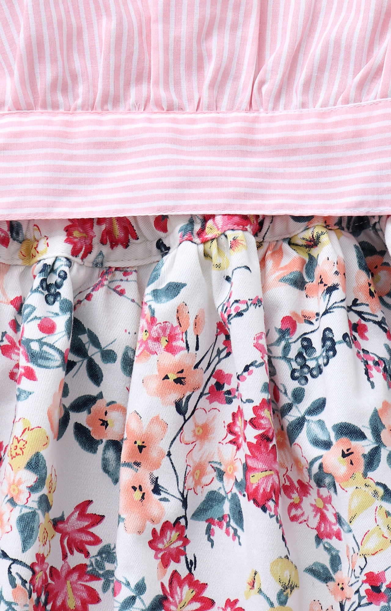 Popsicles Clothing | Popsicles Flamingo Skirt Set Pink  White Regular Fit Dress For Girls 4