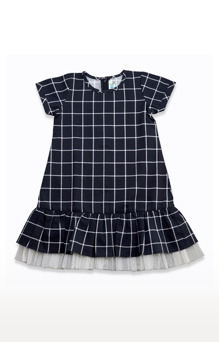 Popsicles Clothing | Popsicles Midnight Dress Regular Fit Dress For Girl (Black) 0