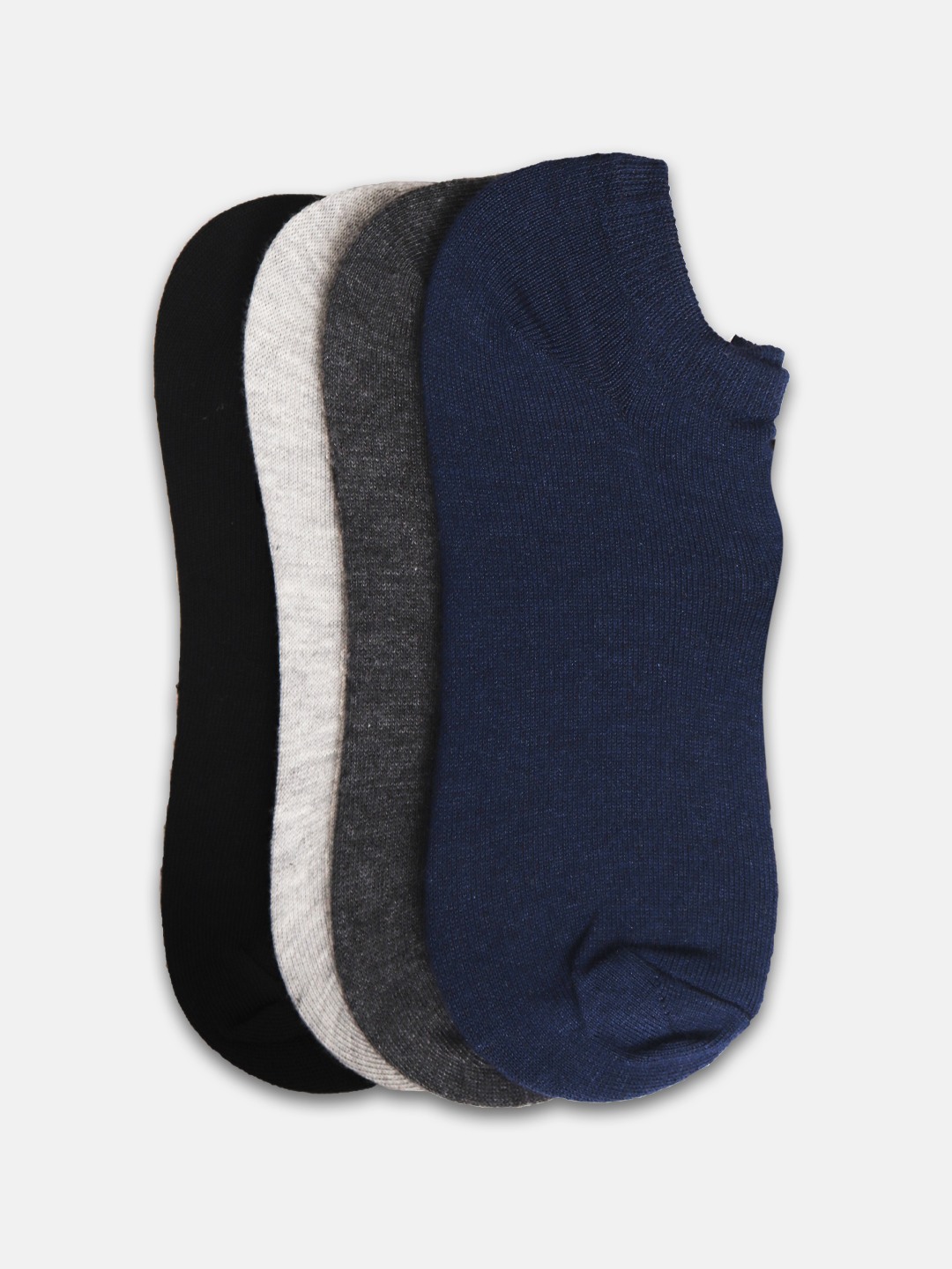 Kolor Fusion Men & Women Solid Low Cut Ankle Length Socks (4 pairs)