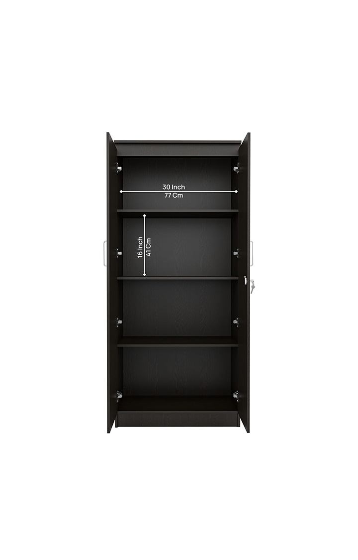 Mono 2 Doors Wardrobe - Wenge