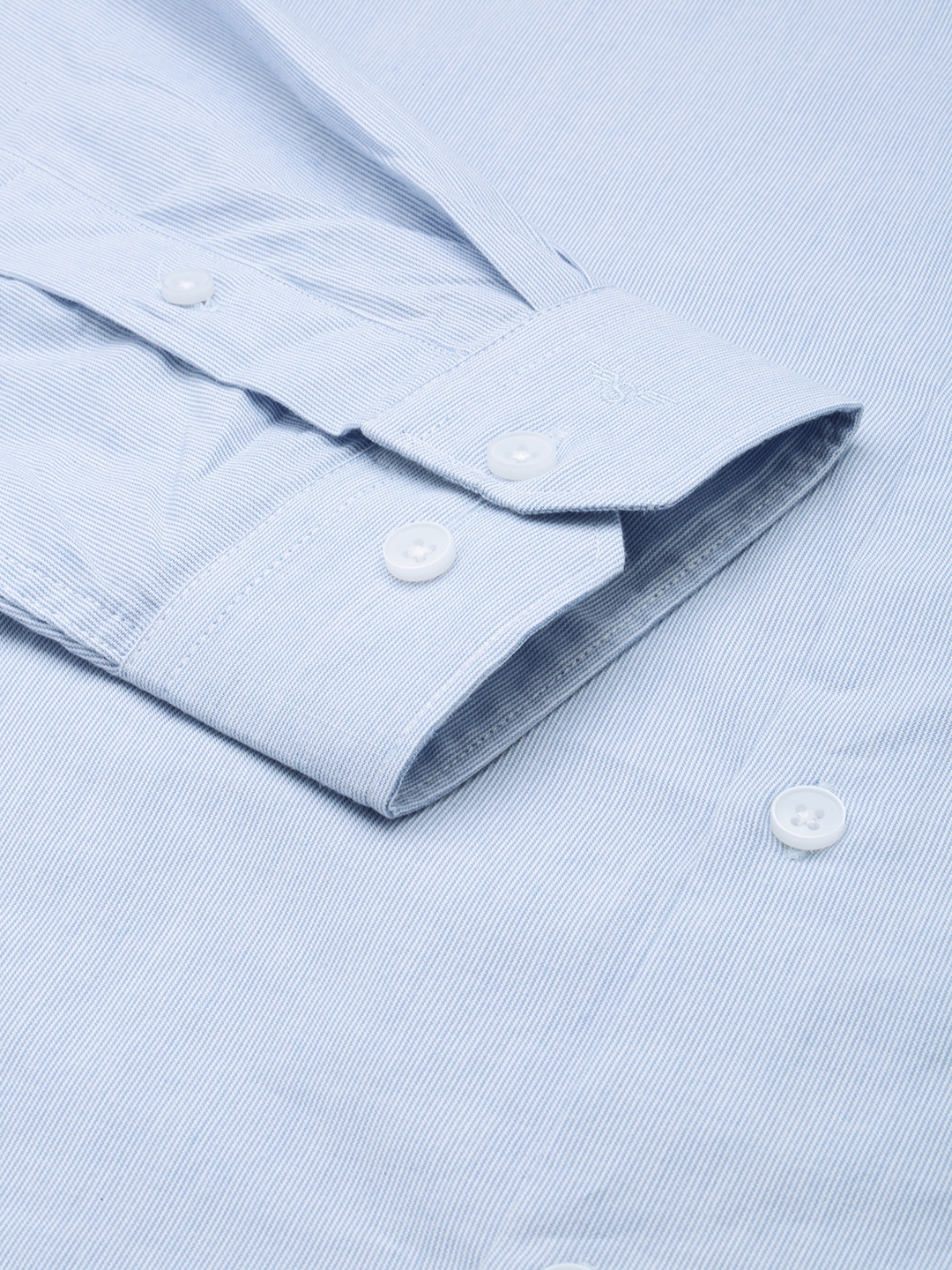 Showoff | SHOWOFF Men's Spread Collar Blue Striped Shirt 6