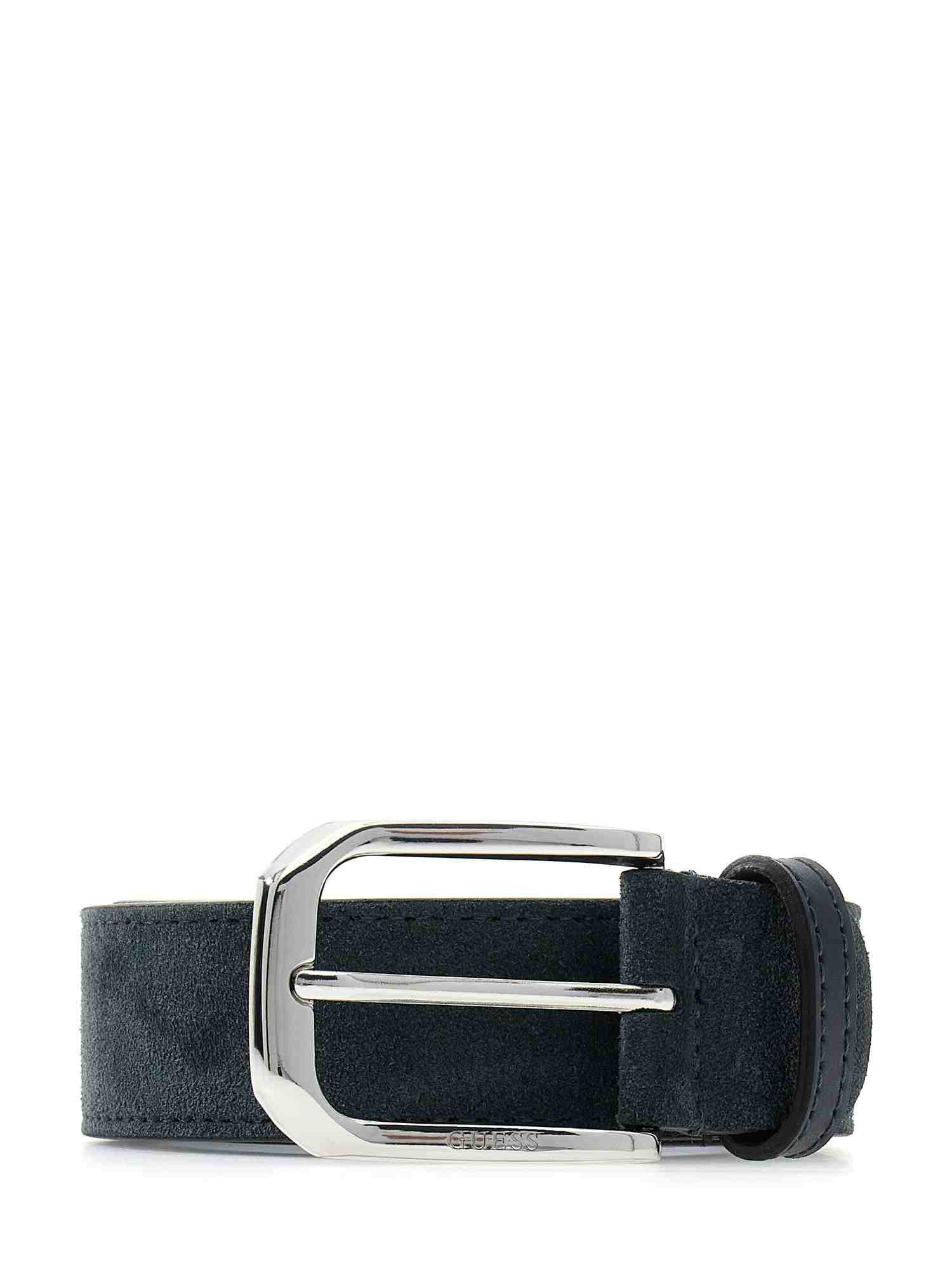 Guess Green Leather Solid Men Belt