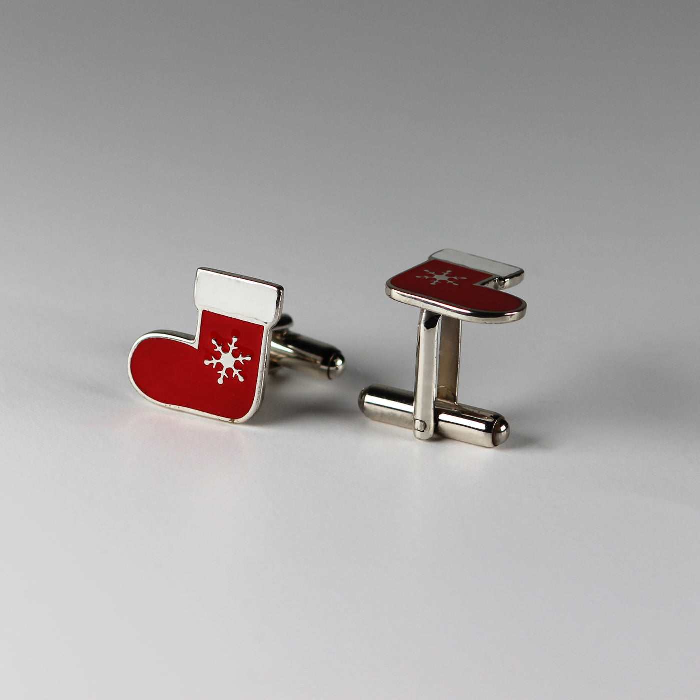 Santa Boot Cufflink