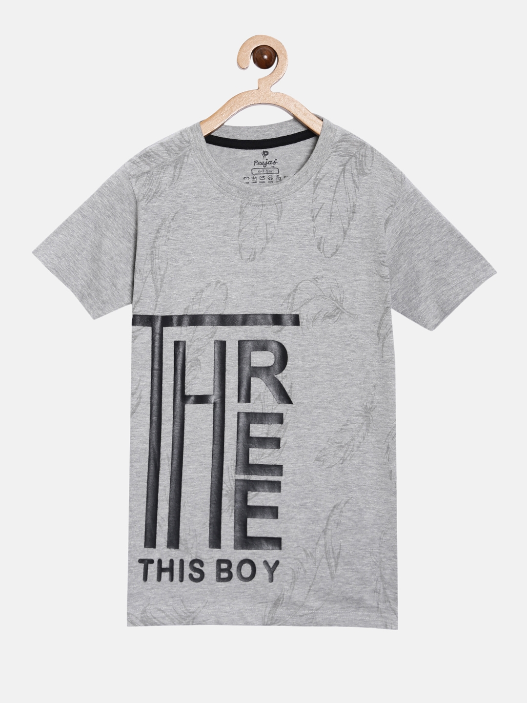Peejas | Peejas Kids Boys 100% Cotton Printed Casual Tshirt 4
