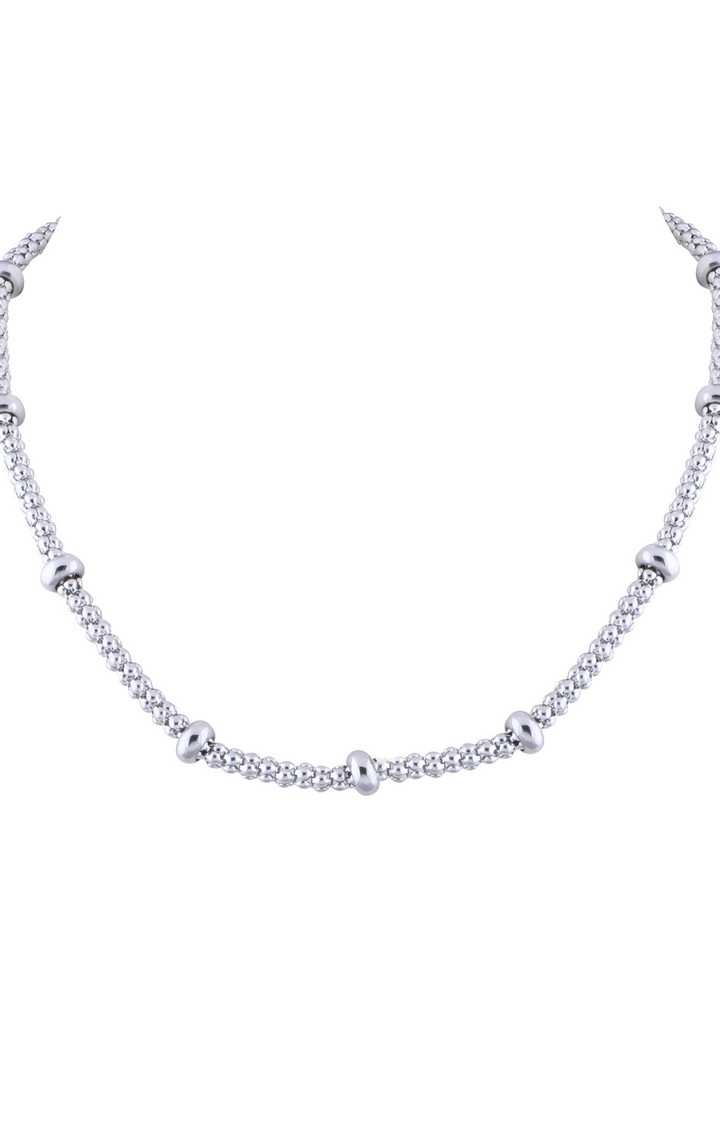 Paola Silver Plated Classic Ball Chain For Men and boy Jewellery