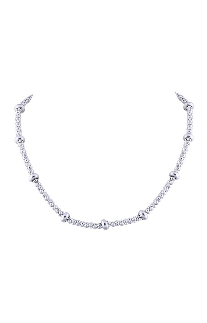 Paola Silver Plated Classic Ball Chain For Men and boy Jewellery