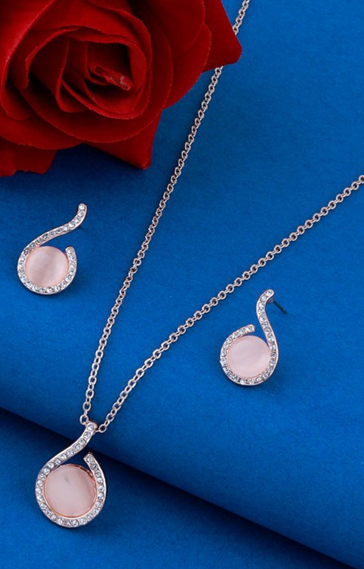 Paola Jewels | Paola Exclusive Delicate Pendant Set For Women Girl  1