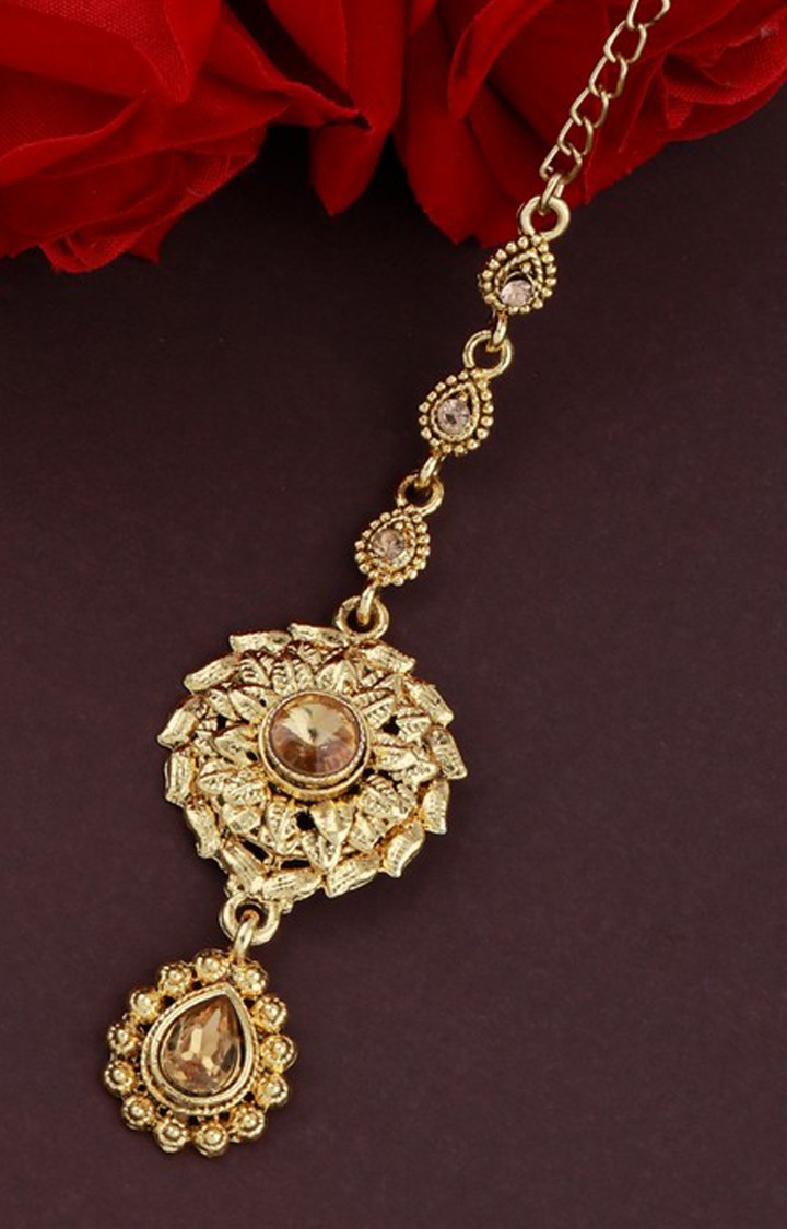 Traditional maang tikka top