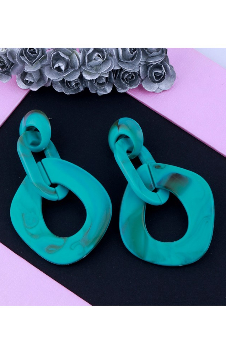 Paola Jewels | Paola Elegant Ocean Blue Designer Partywear Earring For Girls And Women Jewellery 0