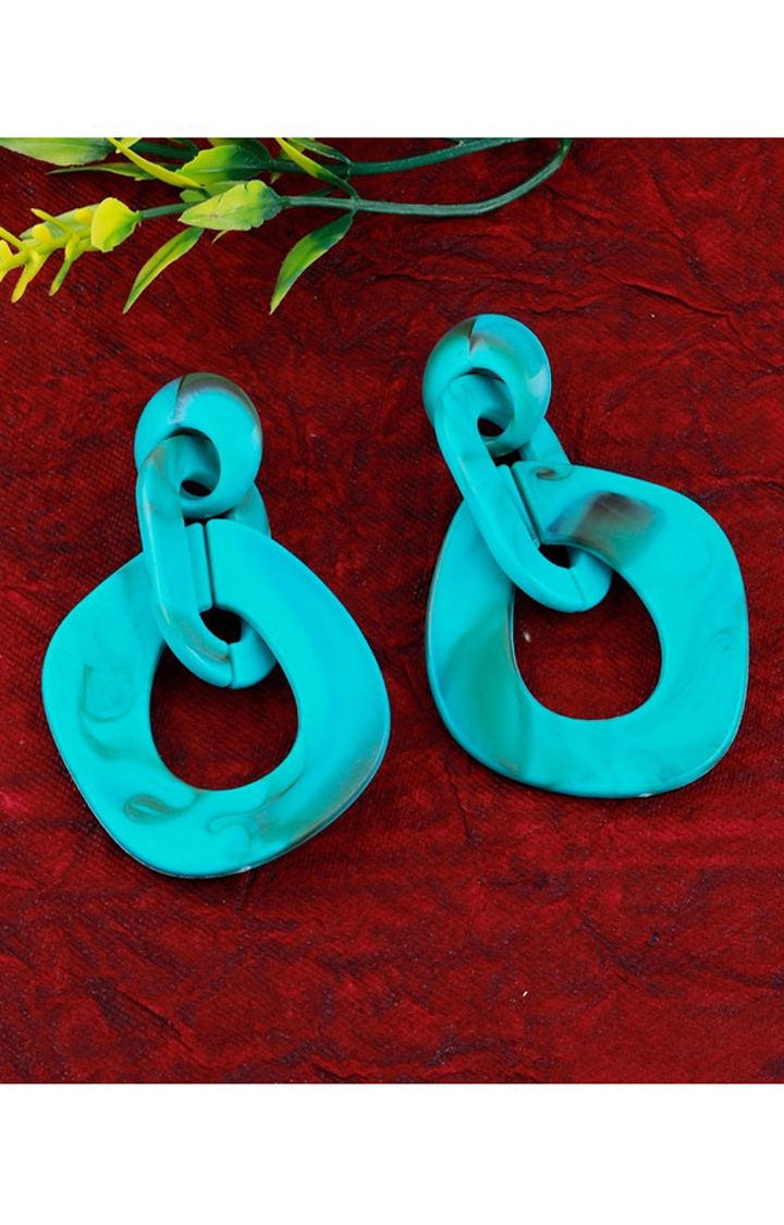 Paola Jewels | Paola Elegant Ocean Blue Designer Partywear Earring For Girls And Women Jewellery 1