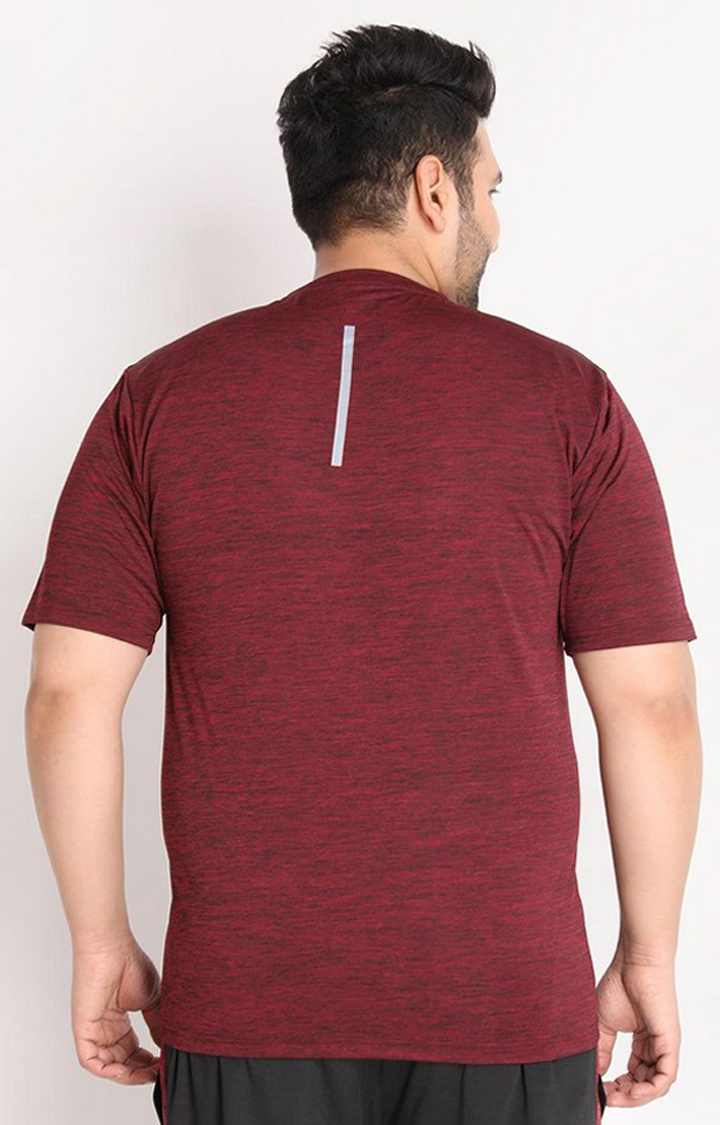 Charged Brisk-002 Melange Round Neck Sports T-Shirt Red Size Xs and Charged  Pulse-006 Checker Knitt Round Neck Sports T-Shirt Graphite Size Xs :  : Clothing & Accessories