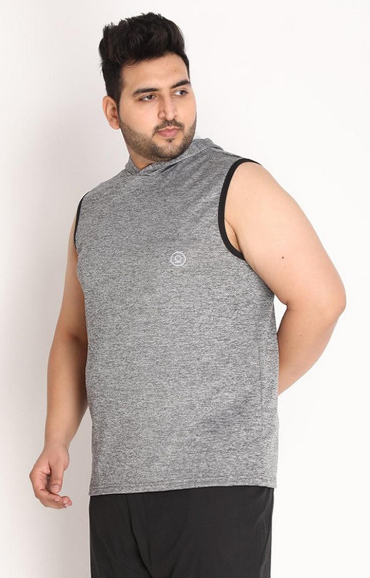 Polyester sleeveless hoodie hot sale