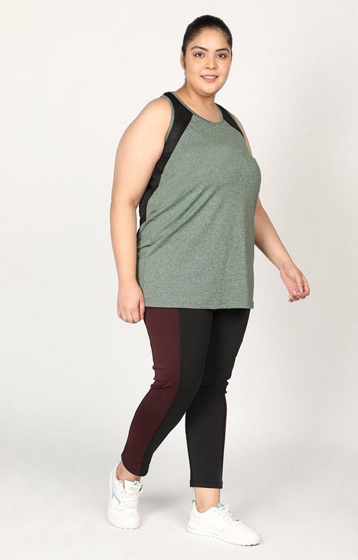 Pgeraug Polyester,Spandex plus size tops for women Gradient