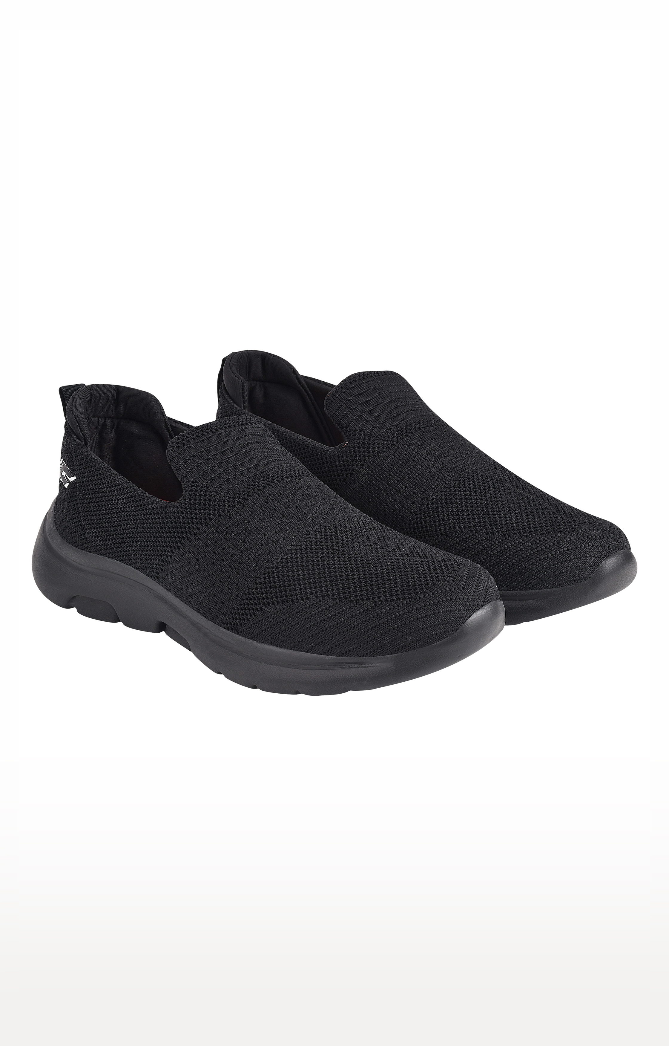 Fitze | Black Casual Slip-on Shoes (PLUOTO_01_BLK) 0