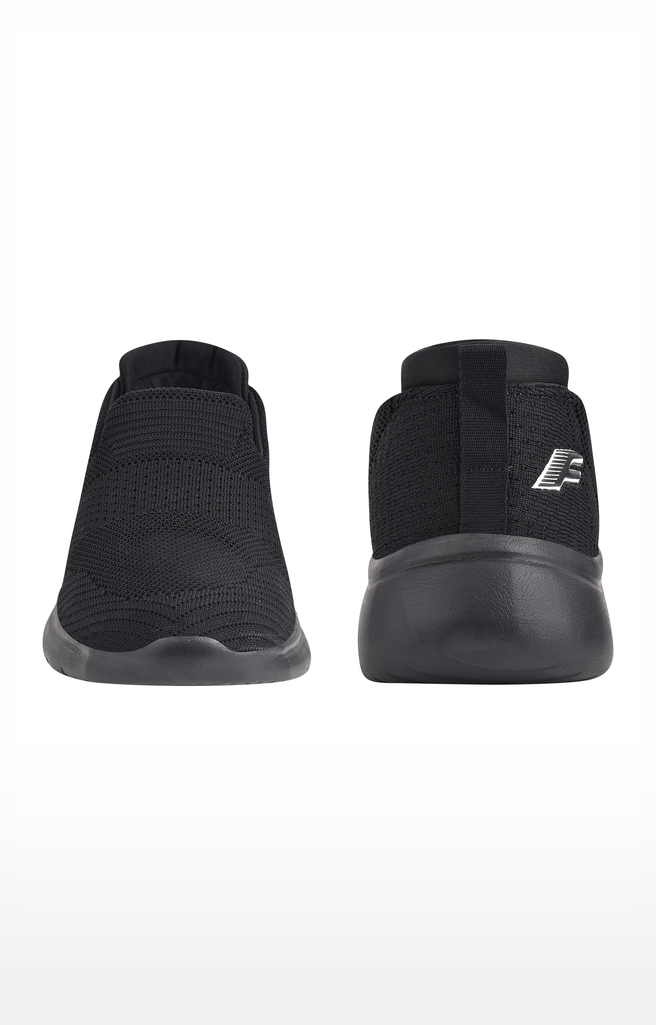 Fitze | Black Casual Slip-on Shoes (PLUOTO_01_BLK) 3
