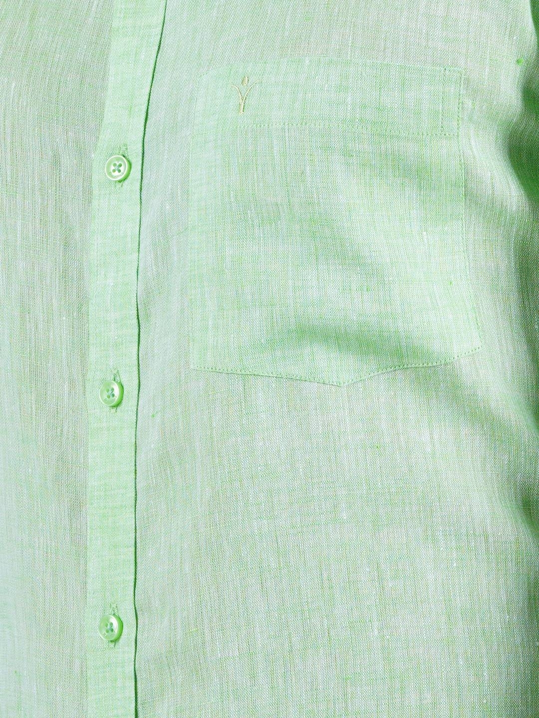 RAMRAJ COTTON Mens Full Sleeve Shirt(Green;38) : : Clothing &  Accessories