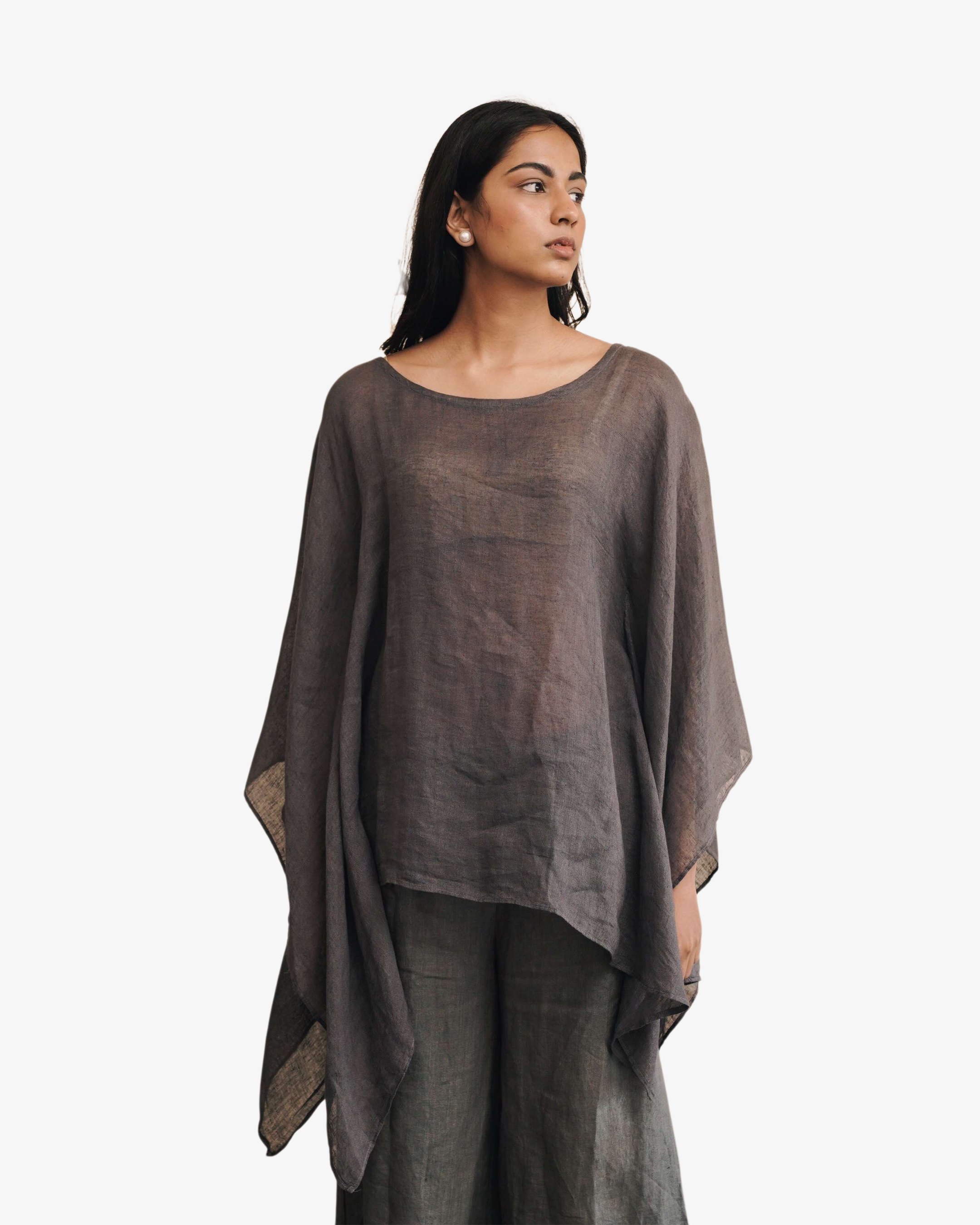 Flowy Linen Kaftan