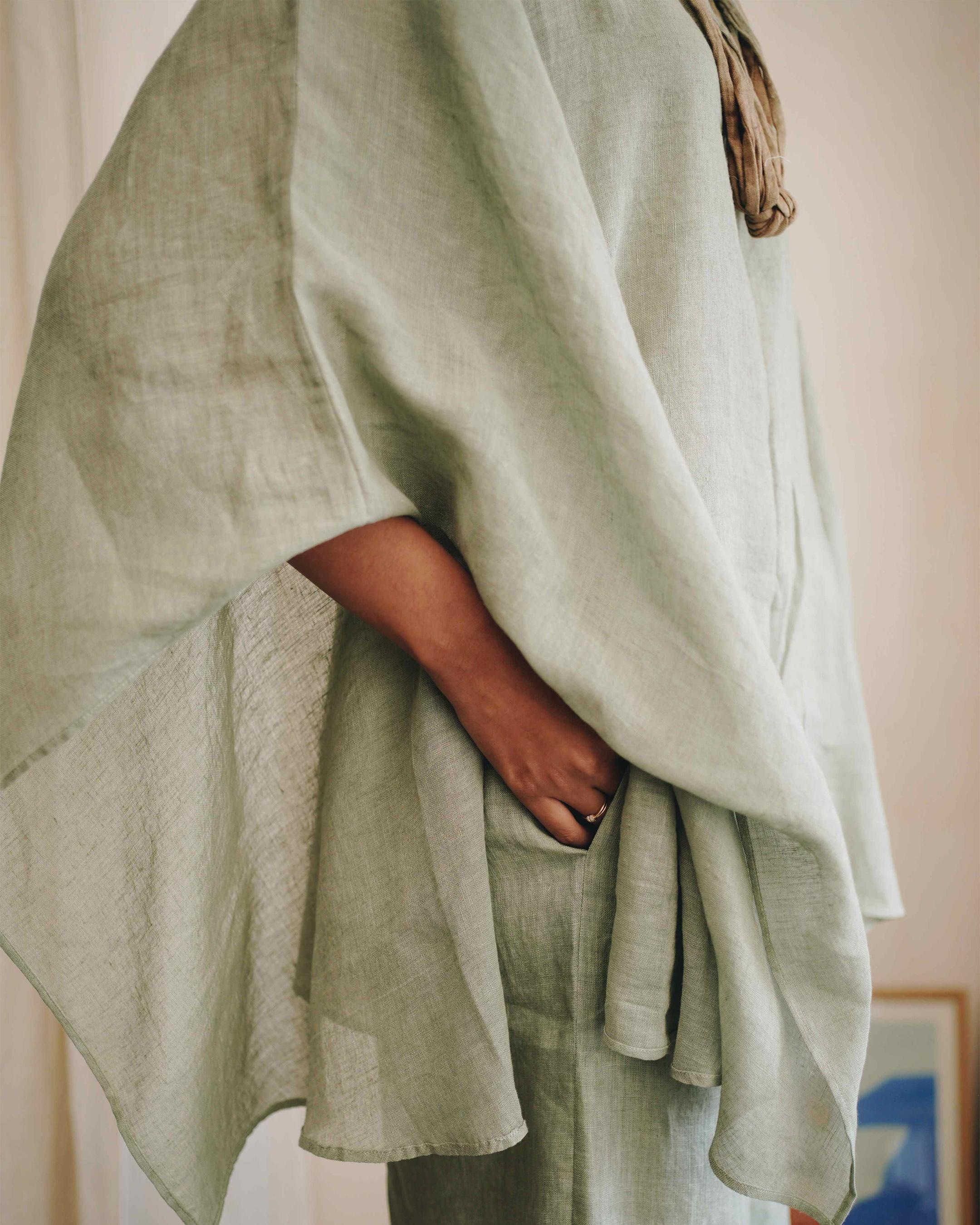 Flowy Linen Kaftan