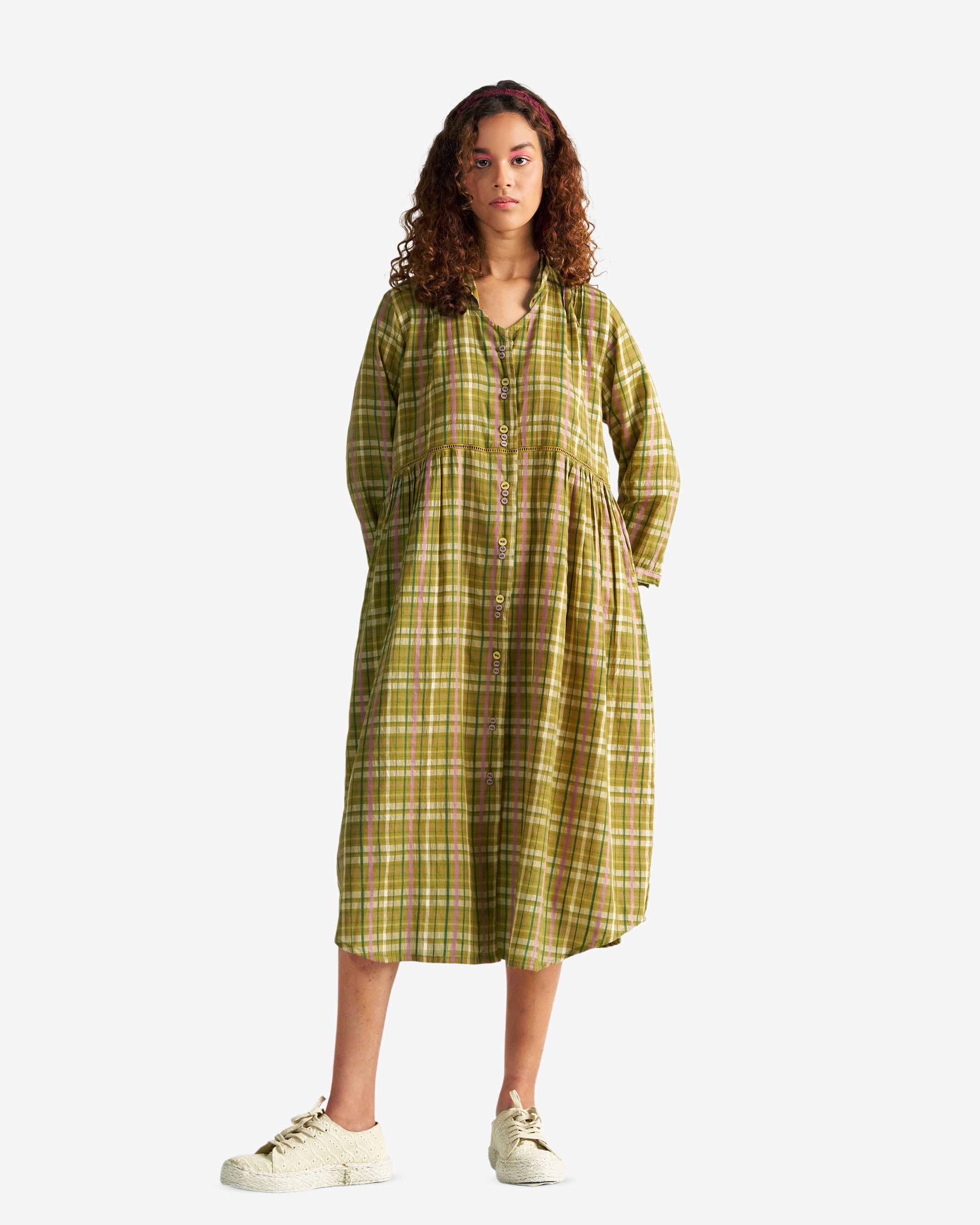 Table For Two Midi Dress