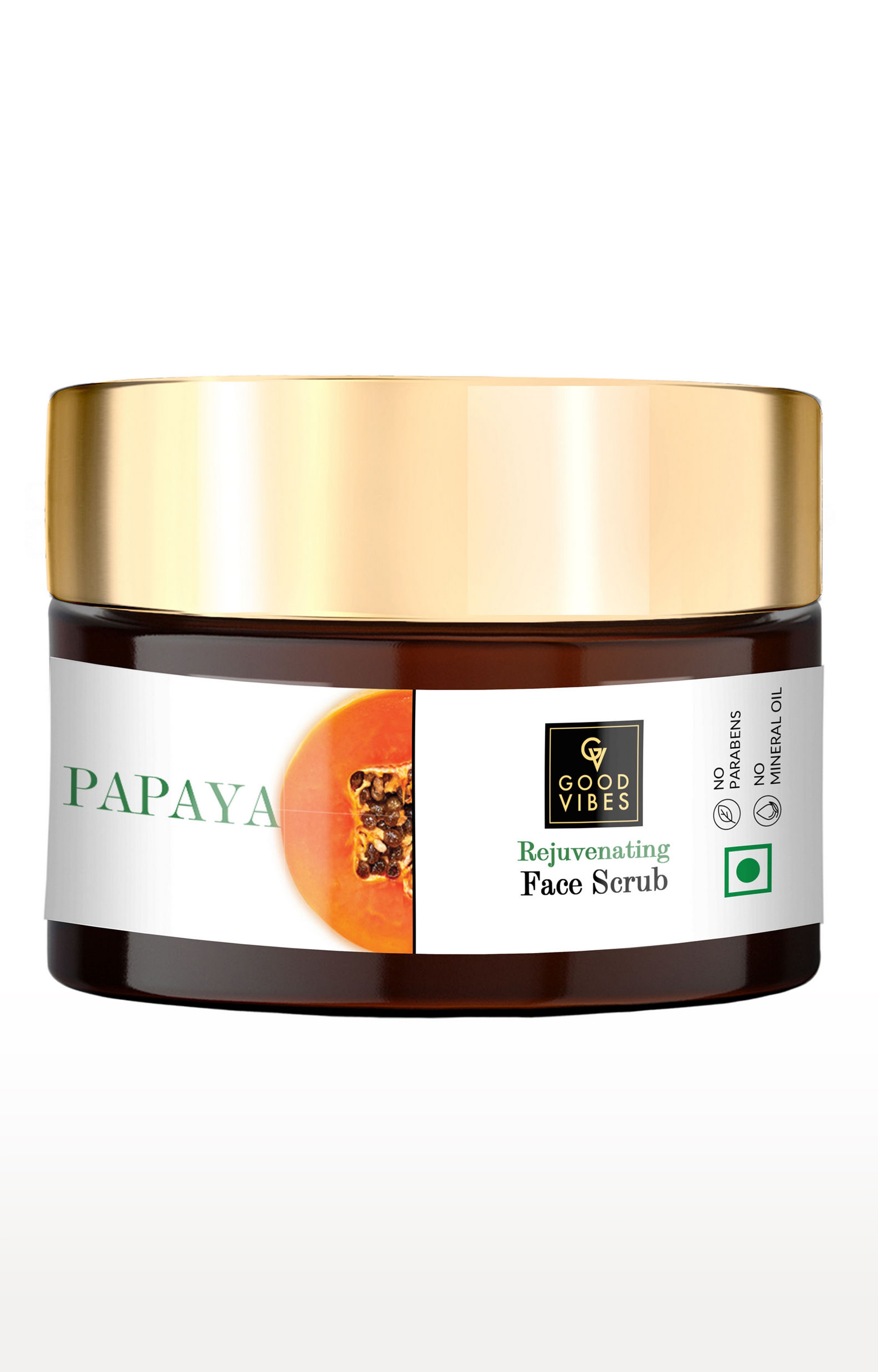 Good Vibes | Good Vibes Rejuvenating Face Scrub - Papaya (50 g) 0