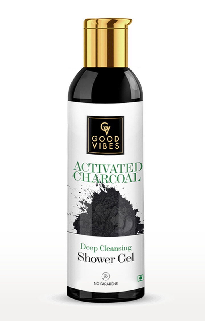 Good Vibes | Good Vibes Deep Cleansing Shower Gel (Body Wash) - Activated Charcoal (200 ml) 0
