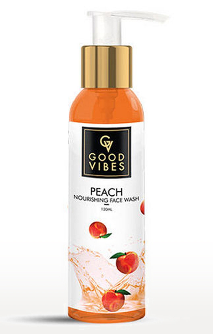 Good Vibes | Good Vibes Nourishing Face Wash - Peach (120 ml) 0