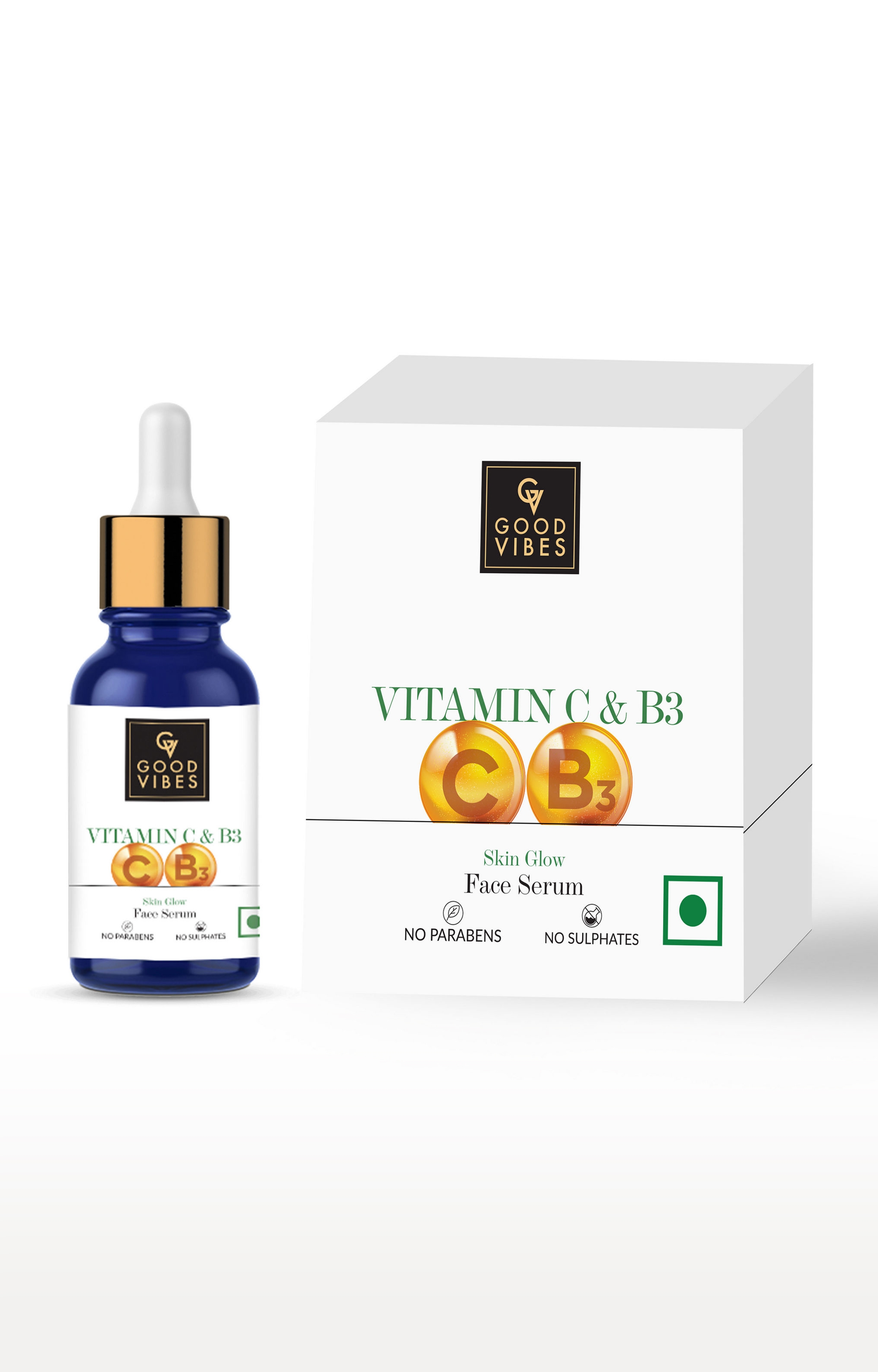 Good Vibes | Good Vibes Skin Glow Serum - Vitamin C & Vitamin B3 (10 ml) 0