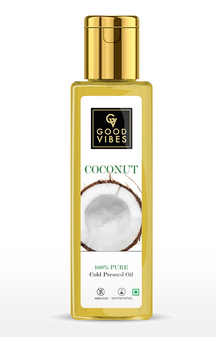 Good Vibes | Good Vibes 100% Pure Coconut Carrier Oil Cold Pressed (200 ml) 0