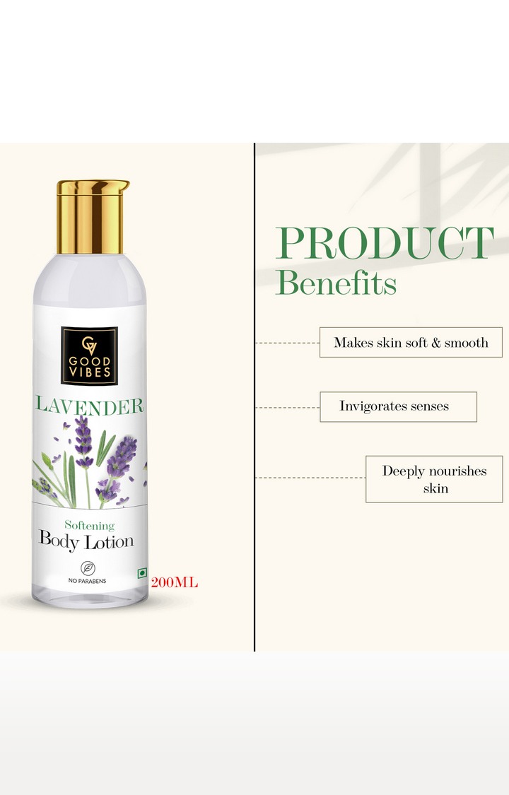 Good Vibes Softening Body Lotion - Lavender (200 ml)