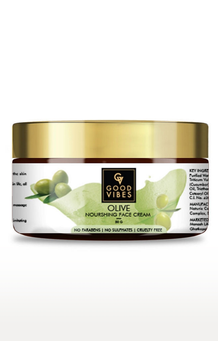 Good Vibes | Good Vibes Nourishing Face Cream - Olive (50 g) 0