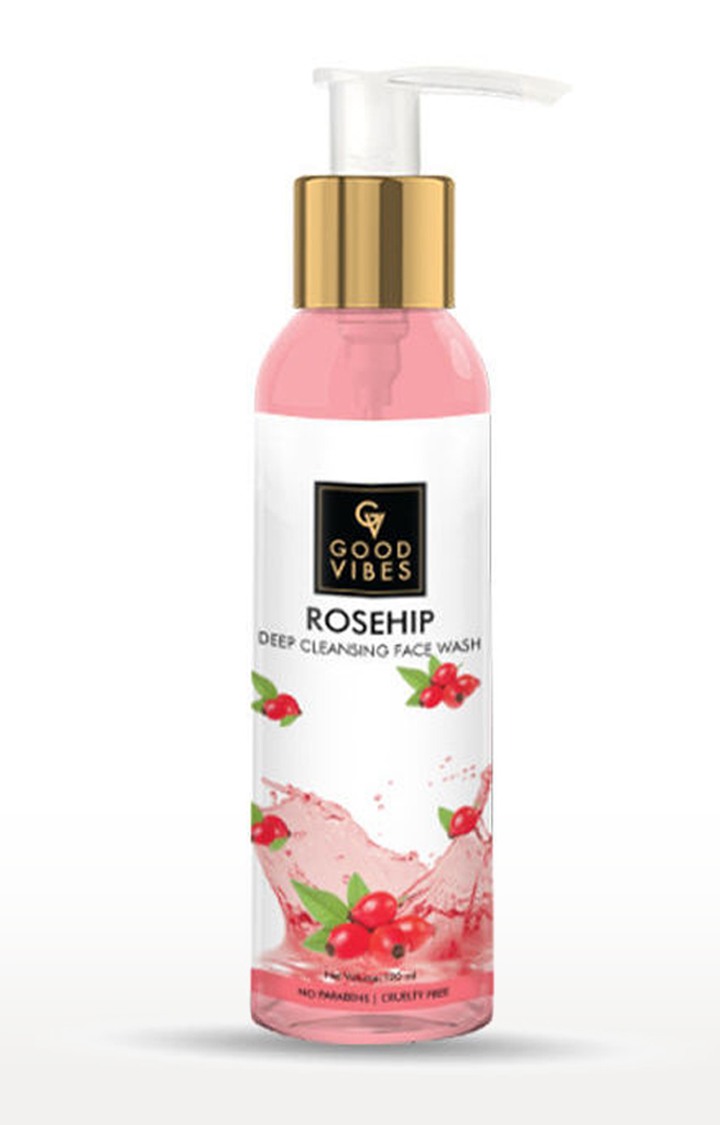 Good Vibes Deep Cleansing Face Wash - Rosehip (120 ml)