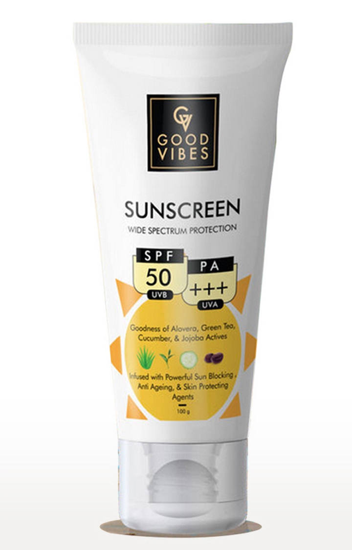 Good Vibes | Good Vibes Wide Spectrum Sunscreen with SPF 50 (100 g) 0
