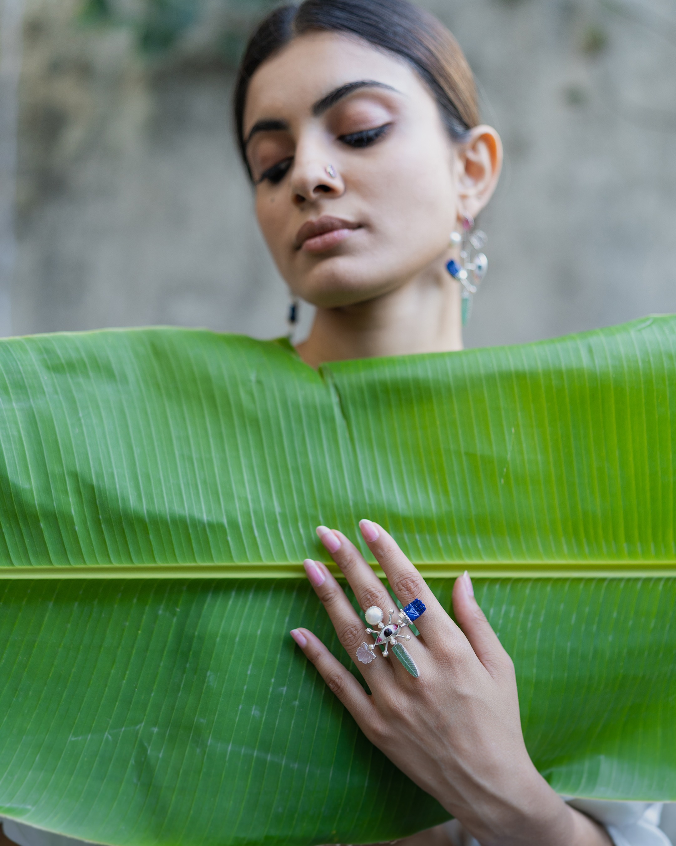 Pichwai Sharad Purnima Ring