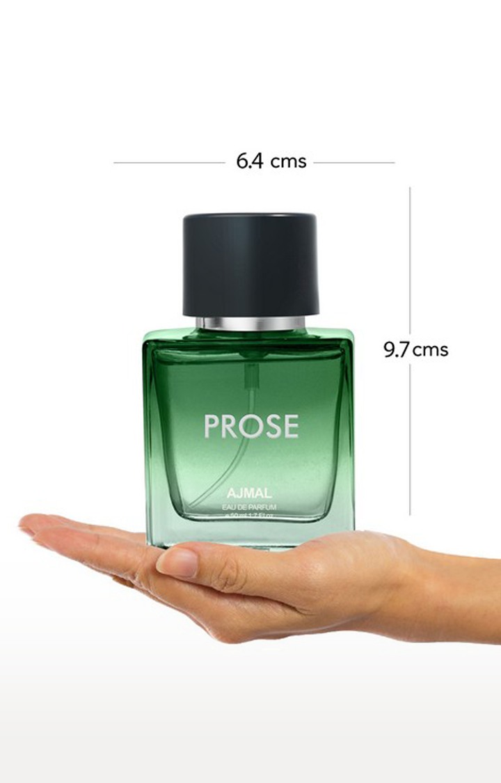 Ajmal Prose Eau De Parfum Fougere Perfume 50ML Long Lasting Scent Spray Casual Wear Gift For Men