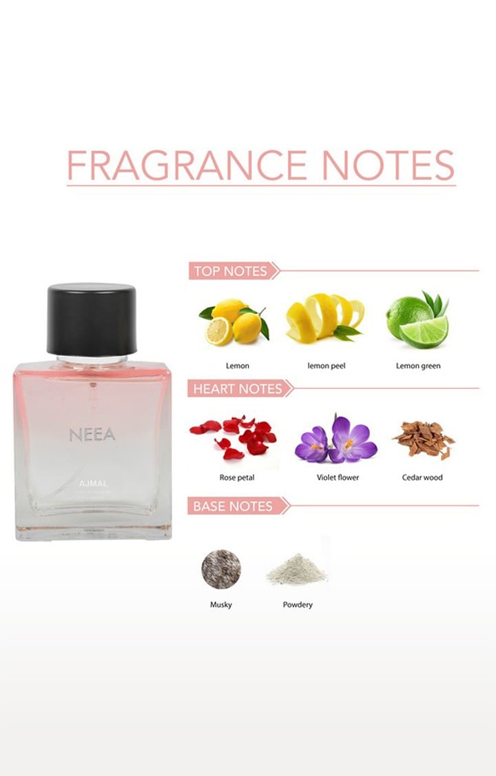 Ajmal Prose For Men & Neea For Women Edp Combo Pack Of 2 Each 100Ml (Total 200Ml) 