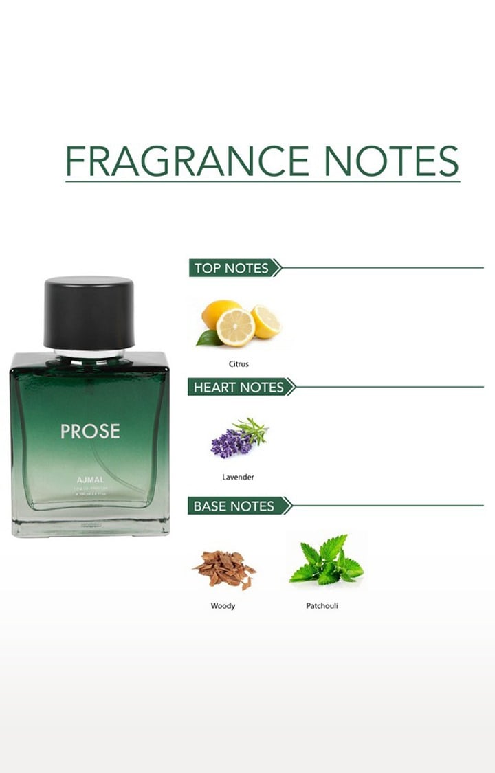 Ajmal Prose EDP for Men 100ml & Persuade High Quality Deodorant for Men & Women 200ml Combo pack of 2 (Total 300ml) 