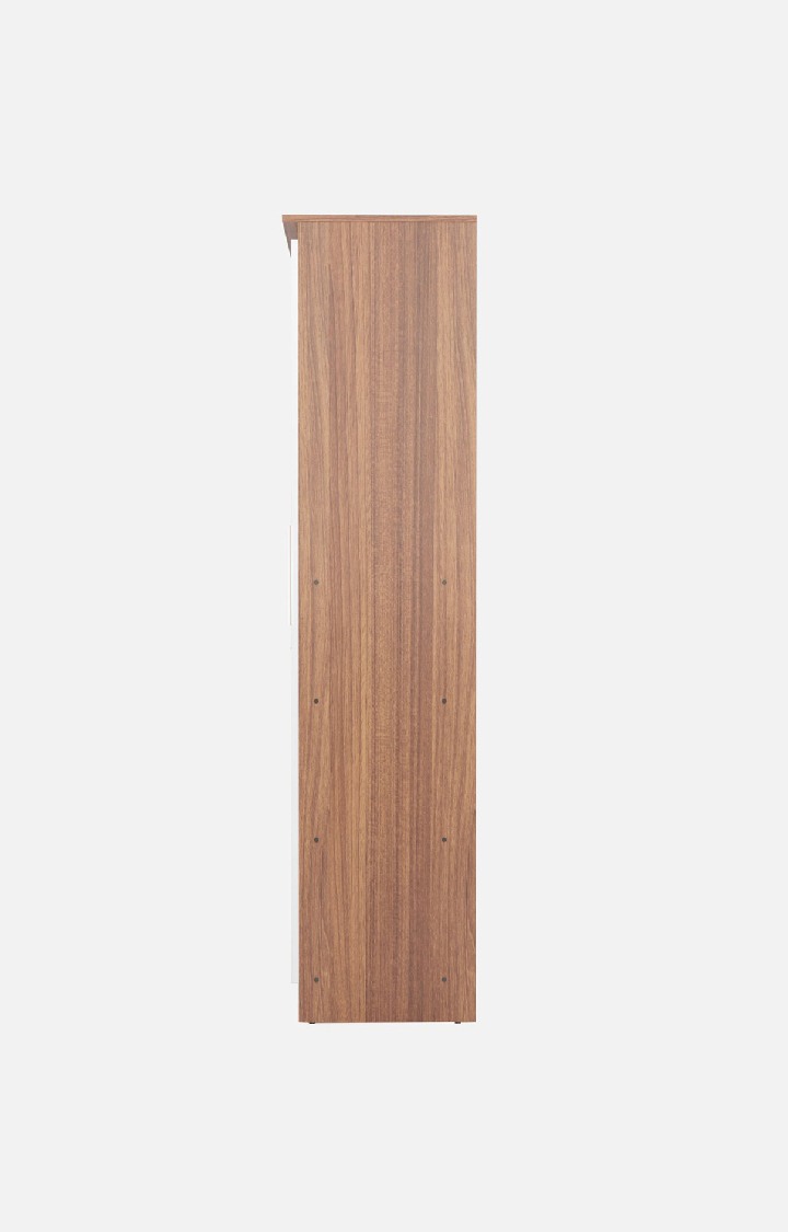 neudot Amber Delight 2 Door Wardrobe - Leon Teak| Cabinet for Storage| Space & Clothes | Leon Teak Finish | Organizer|1 Year Warranty |