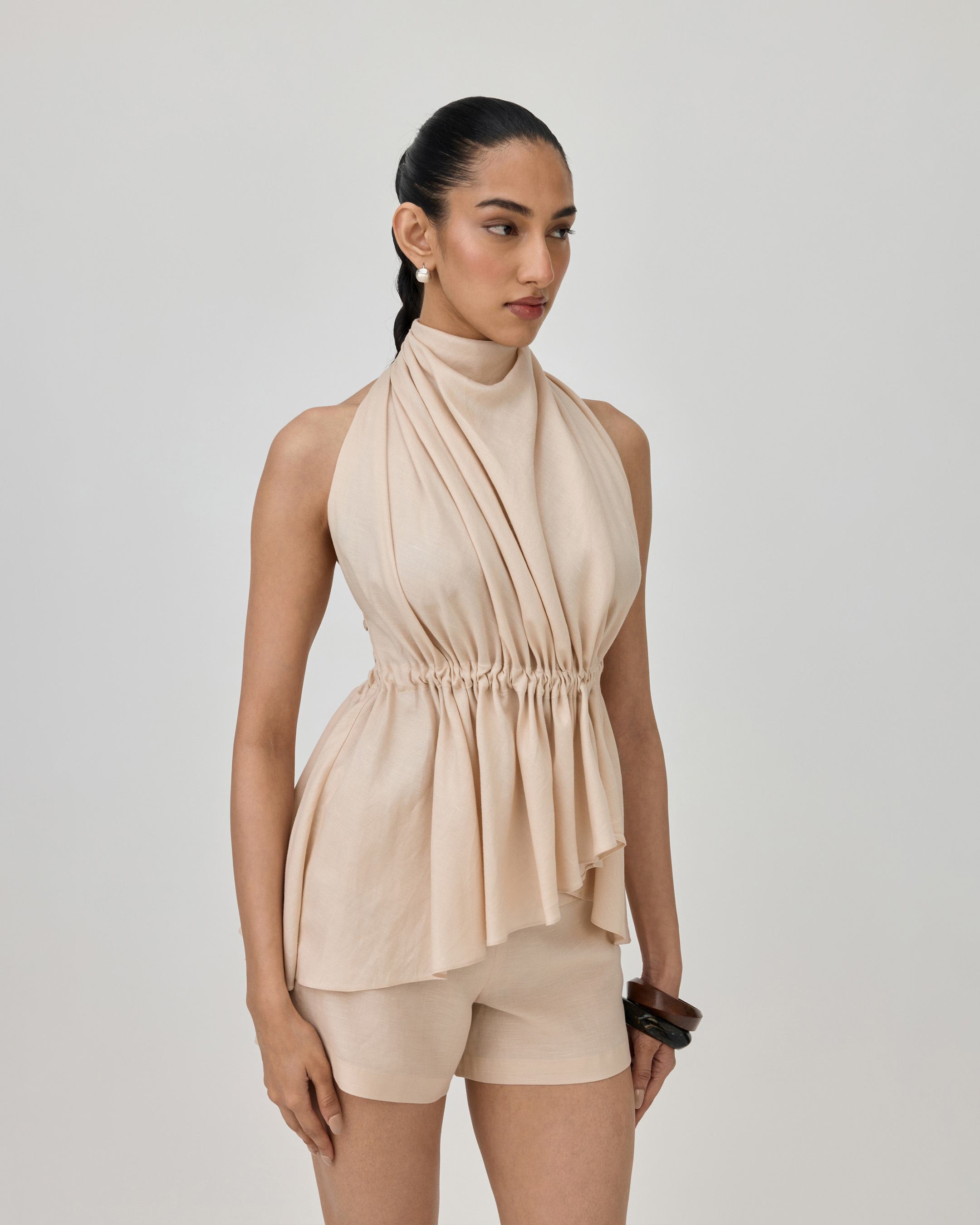 Naked Top Beige
