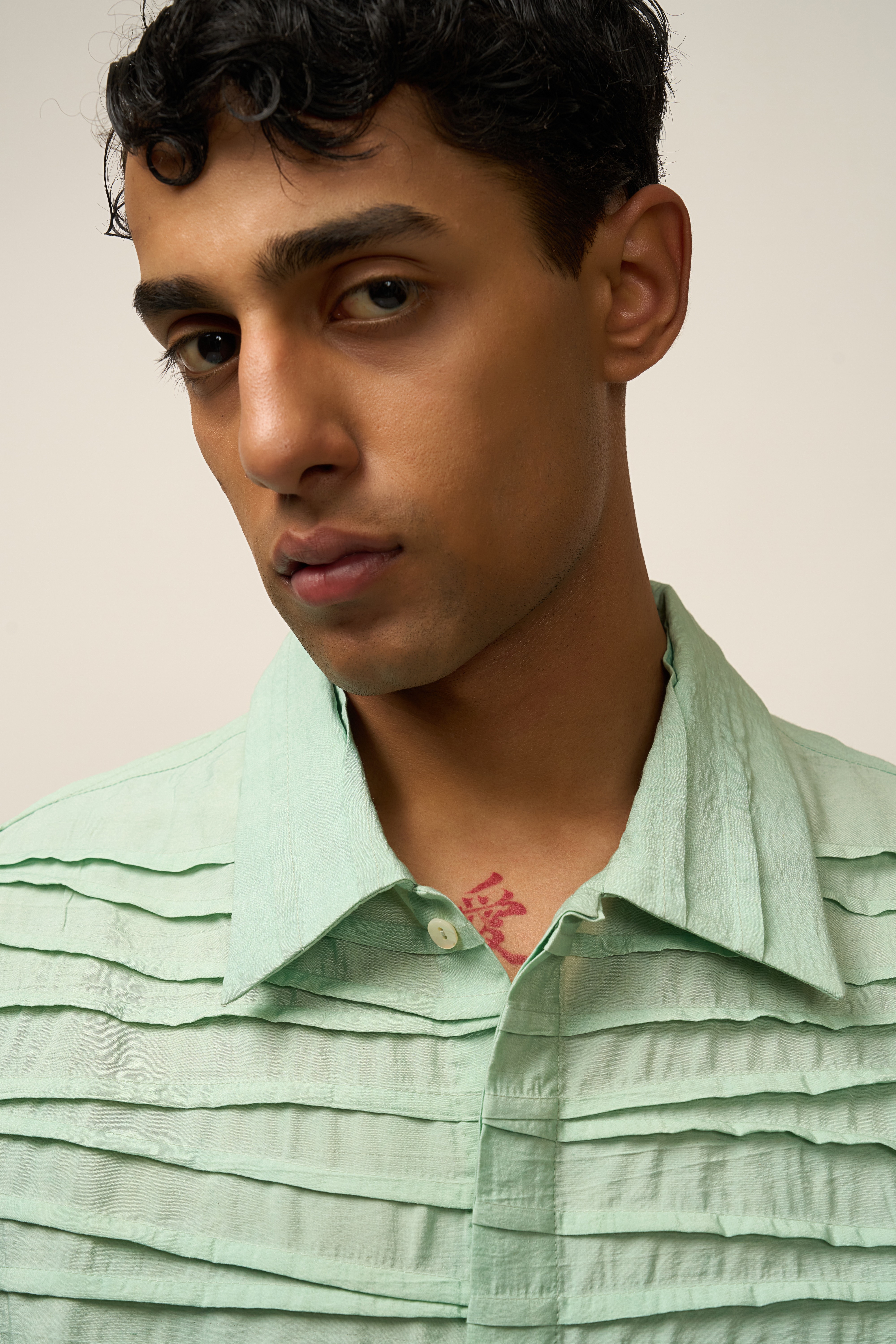 Pleated Shirt