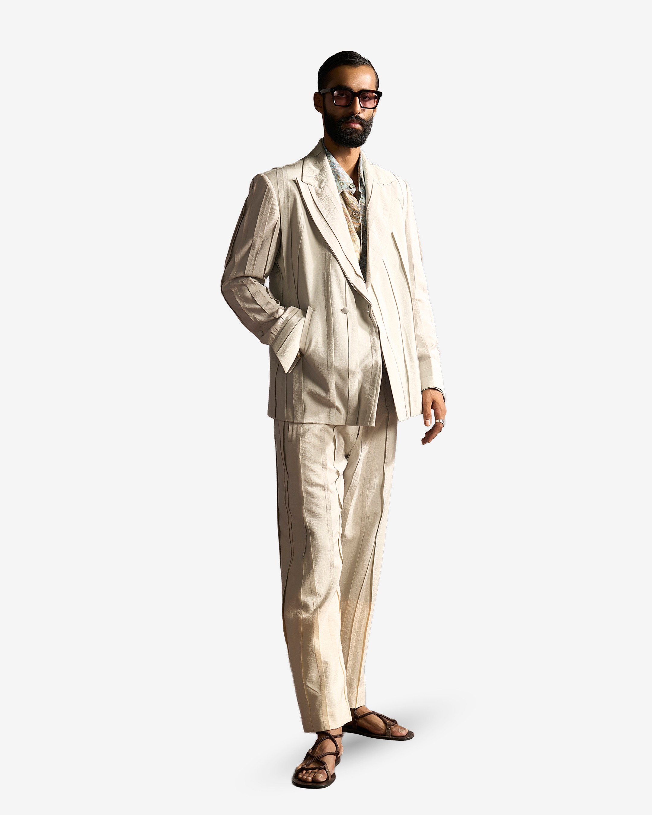 Selene Pleated Suit