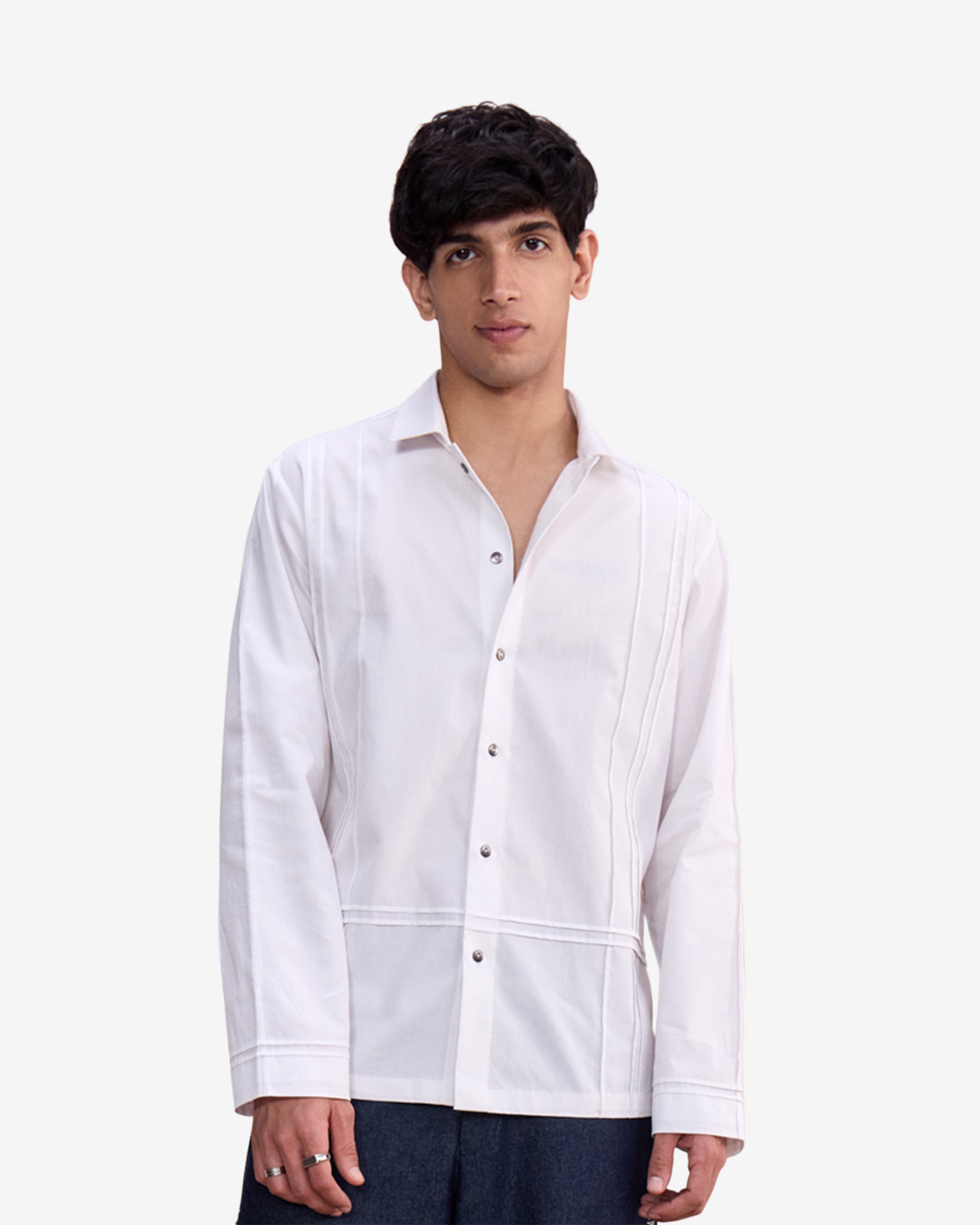 Pintuck Shirt
