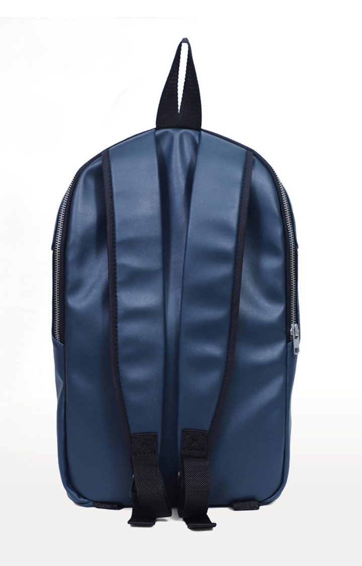 DIWAAH | Diwaah Blue Solid Backpacks 1