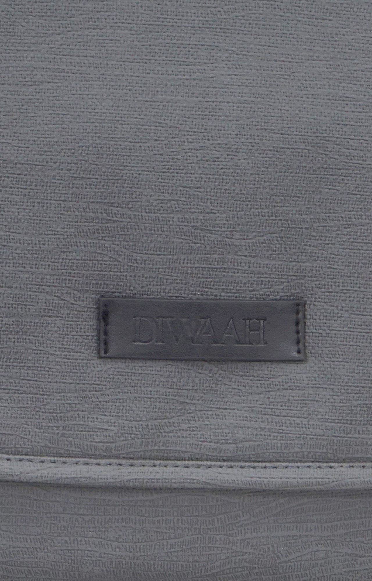 DIWAAH | Diwaah Grey Solid Sling Bags 6