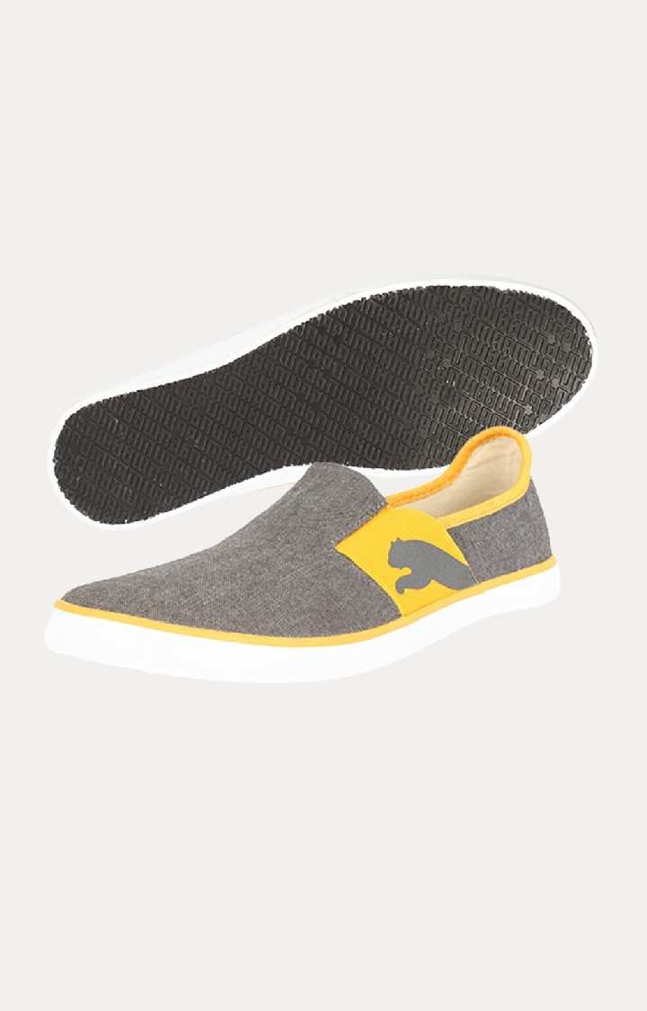 Puma Grey Lazy Slip On Iidp Casual Slip-Ons
