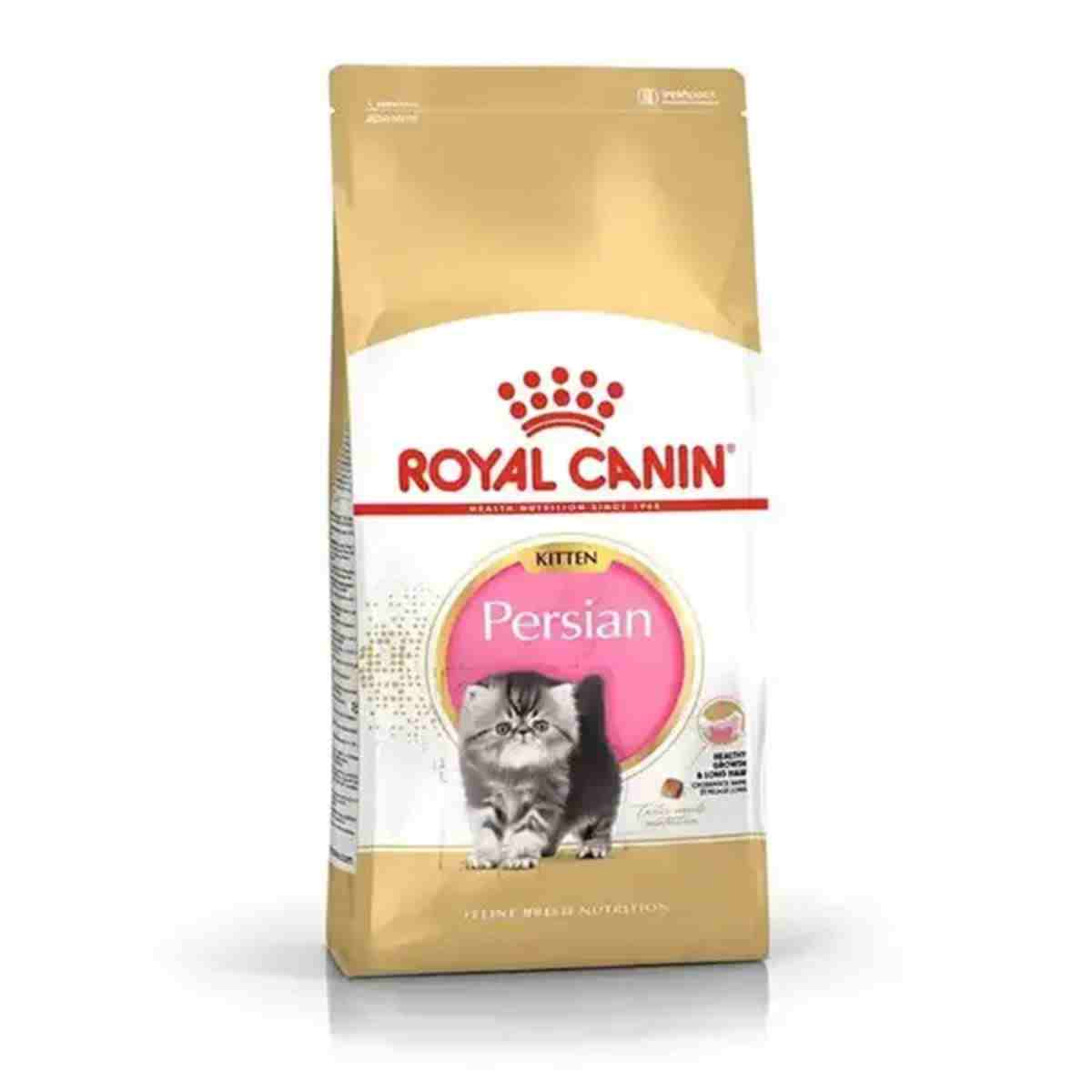 Royal Canin Persian Kitten Dry Cat Food - 4 Kg + Wet Food